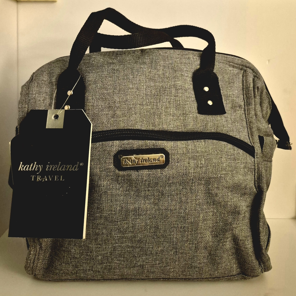 kathy ireland Ava Insulated Wide Mouth Lunch Tote w/Food Containers and Ice Pack